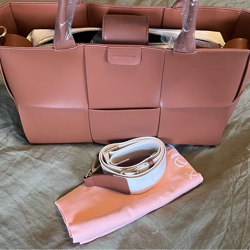 Long Way Home Brown Woven Tote bag - Picture 7 of 7